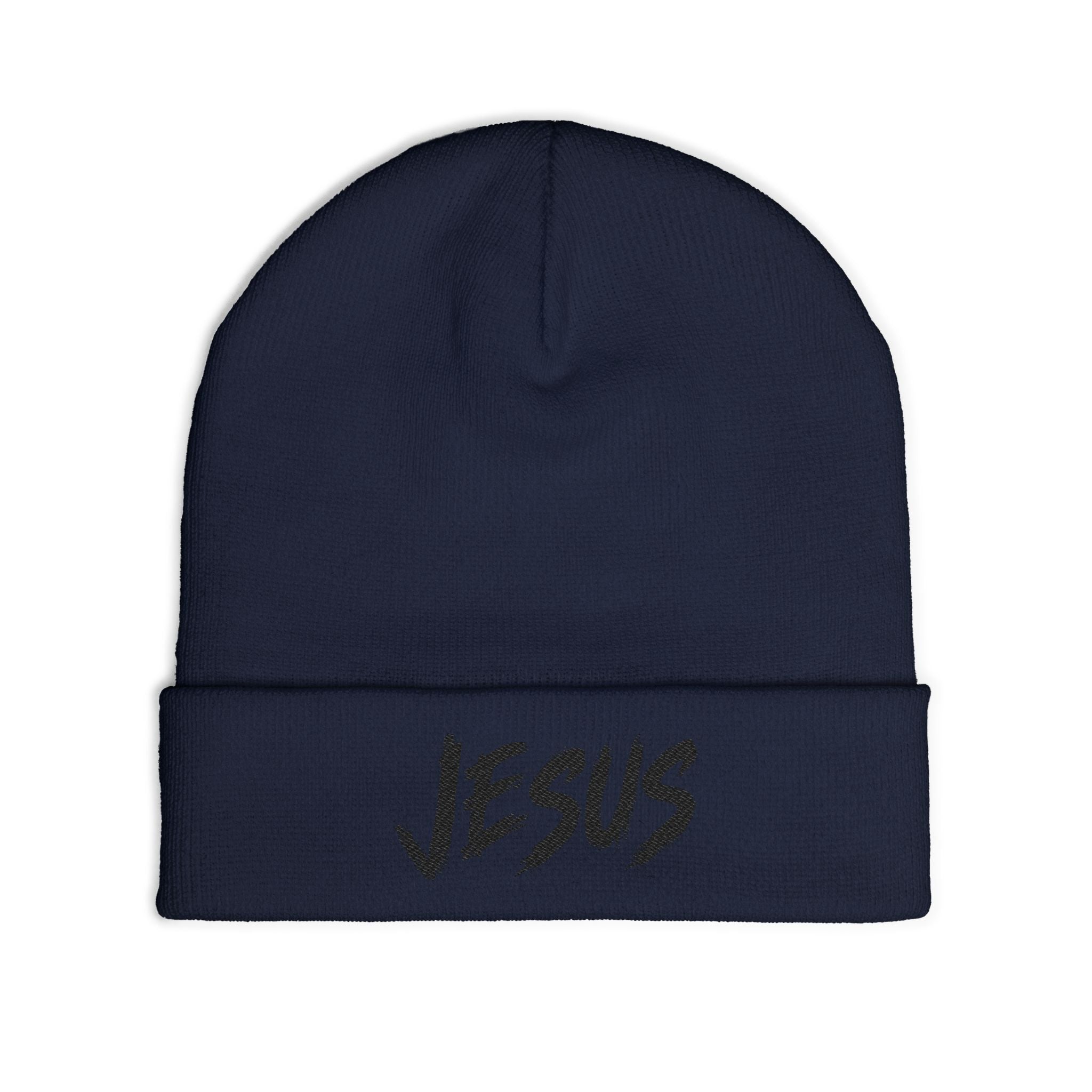 Jesus Beanie (Stitched Black)