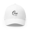 One Flex Stitched Black Flex Fit