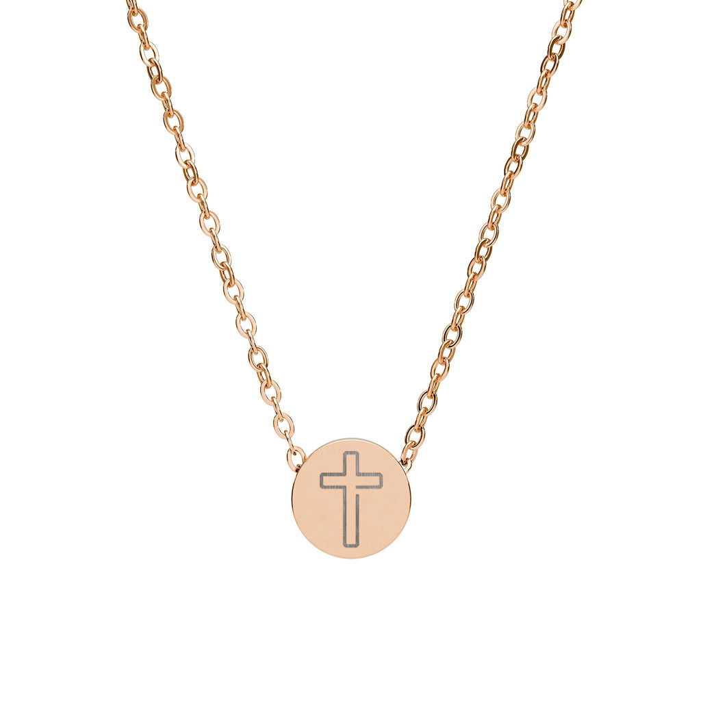Mini Engraved Cross