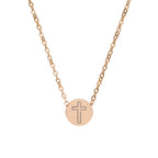 Mini Engraved Cross