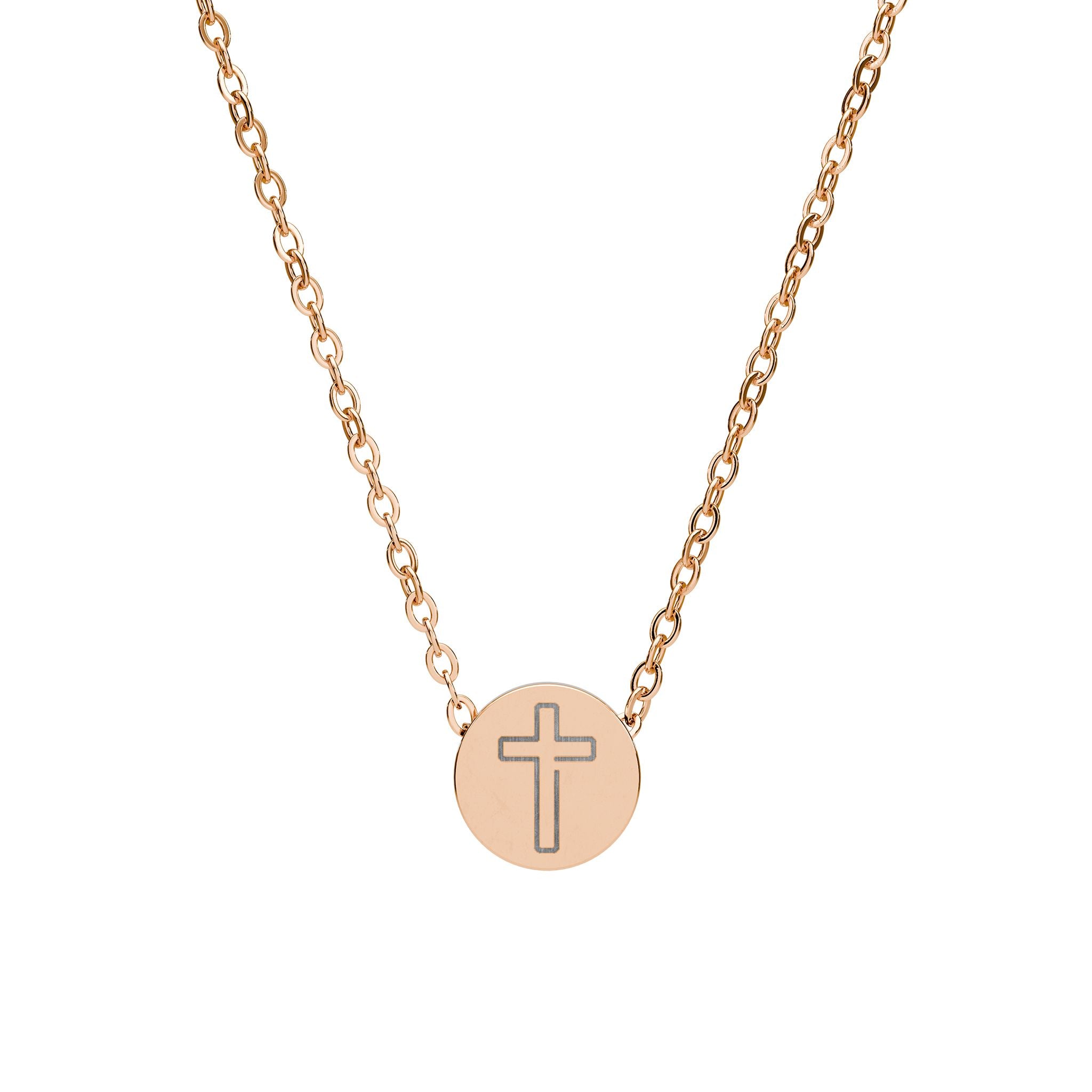 Mini Engraved Cross