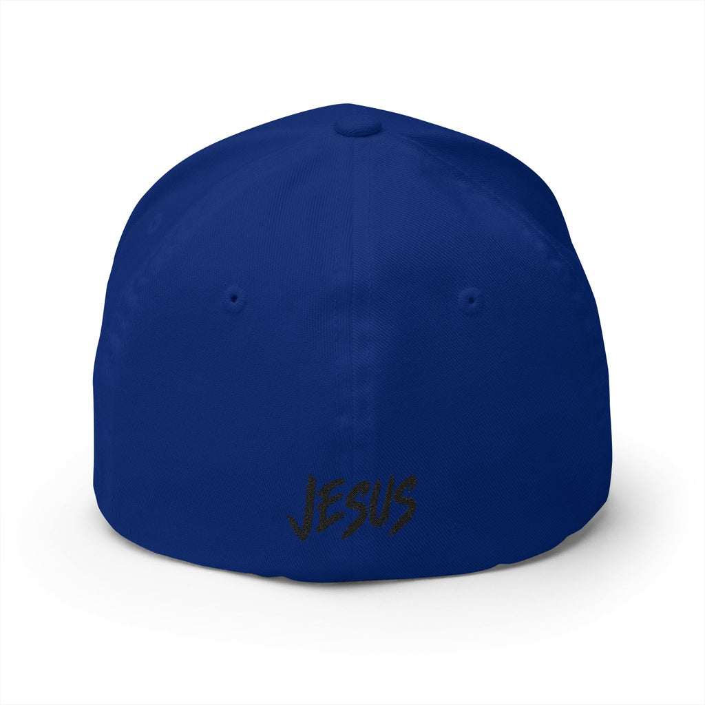 One Flex Stitched Black Flex Fit