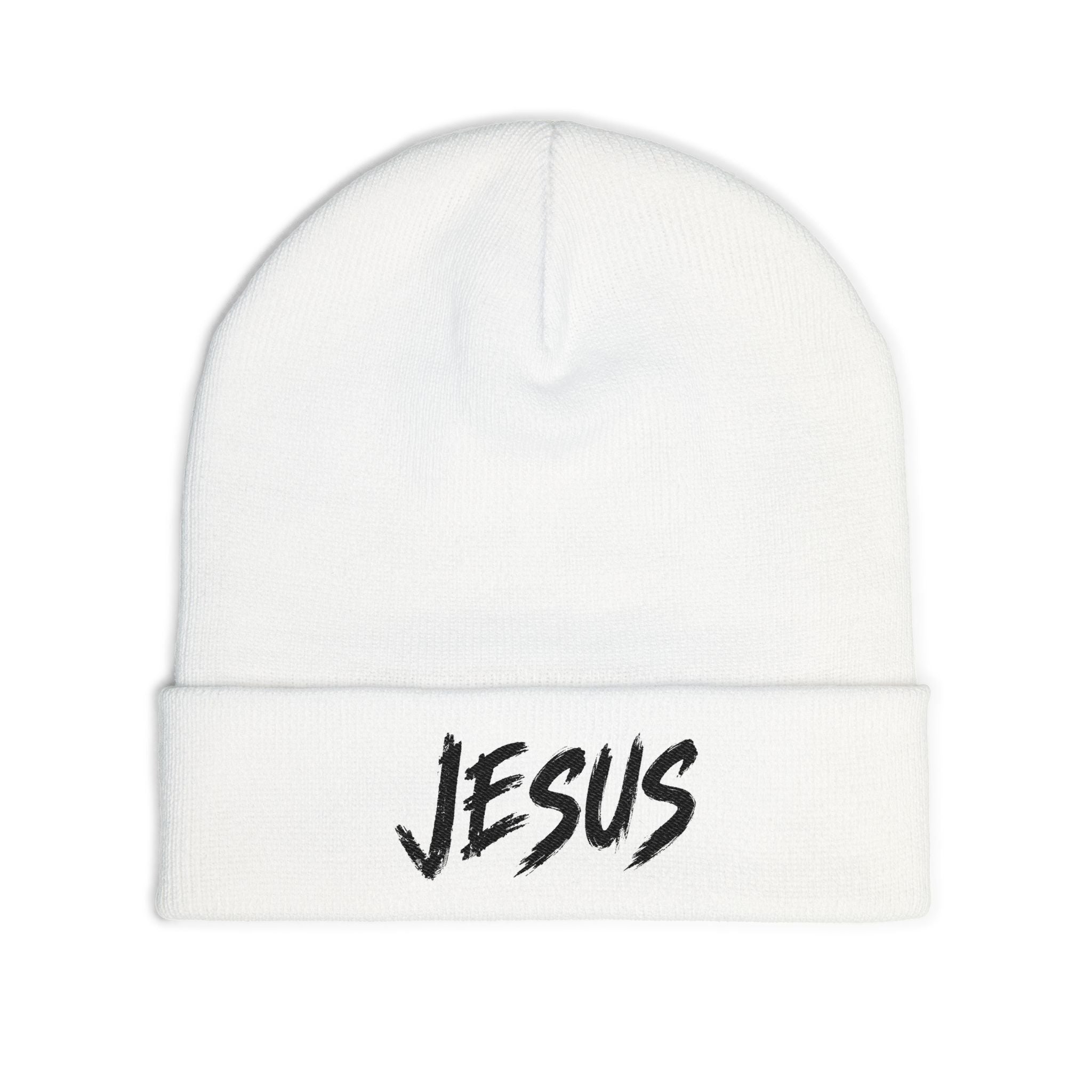Jesus Beanie (Stitched Black)