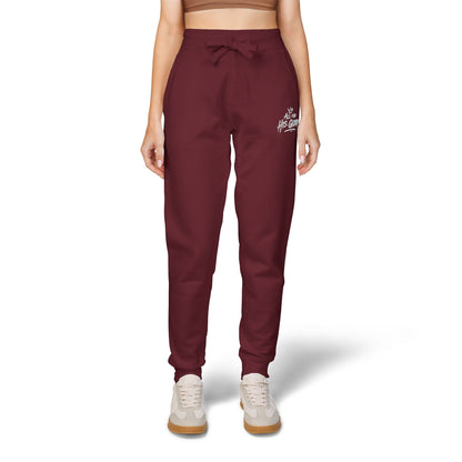 All For His Glory Joggers (Stitched White)