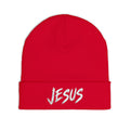 Jesus Beanie (Stitched White)