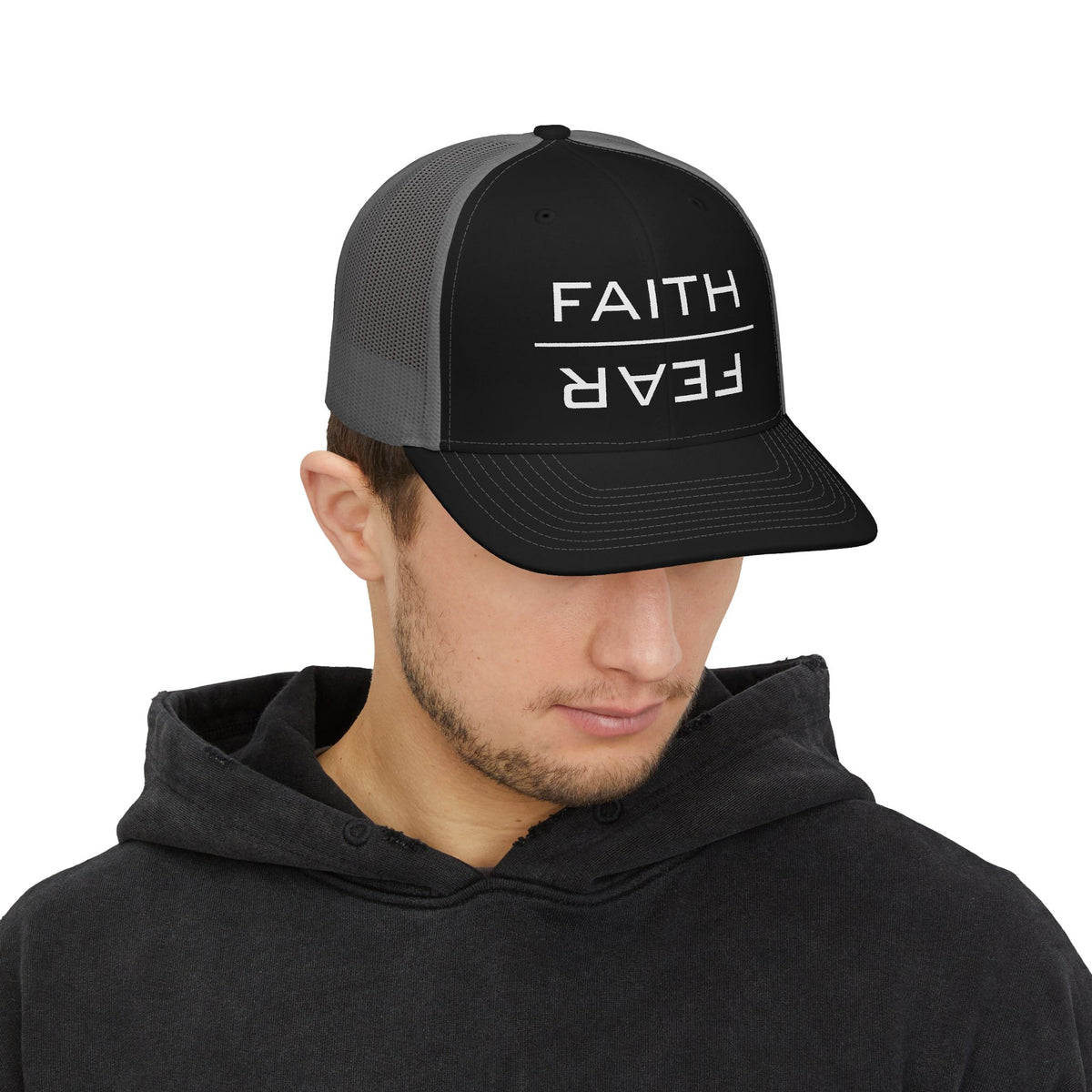 Faith Over Fear Trucker Hat