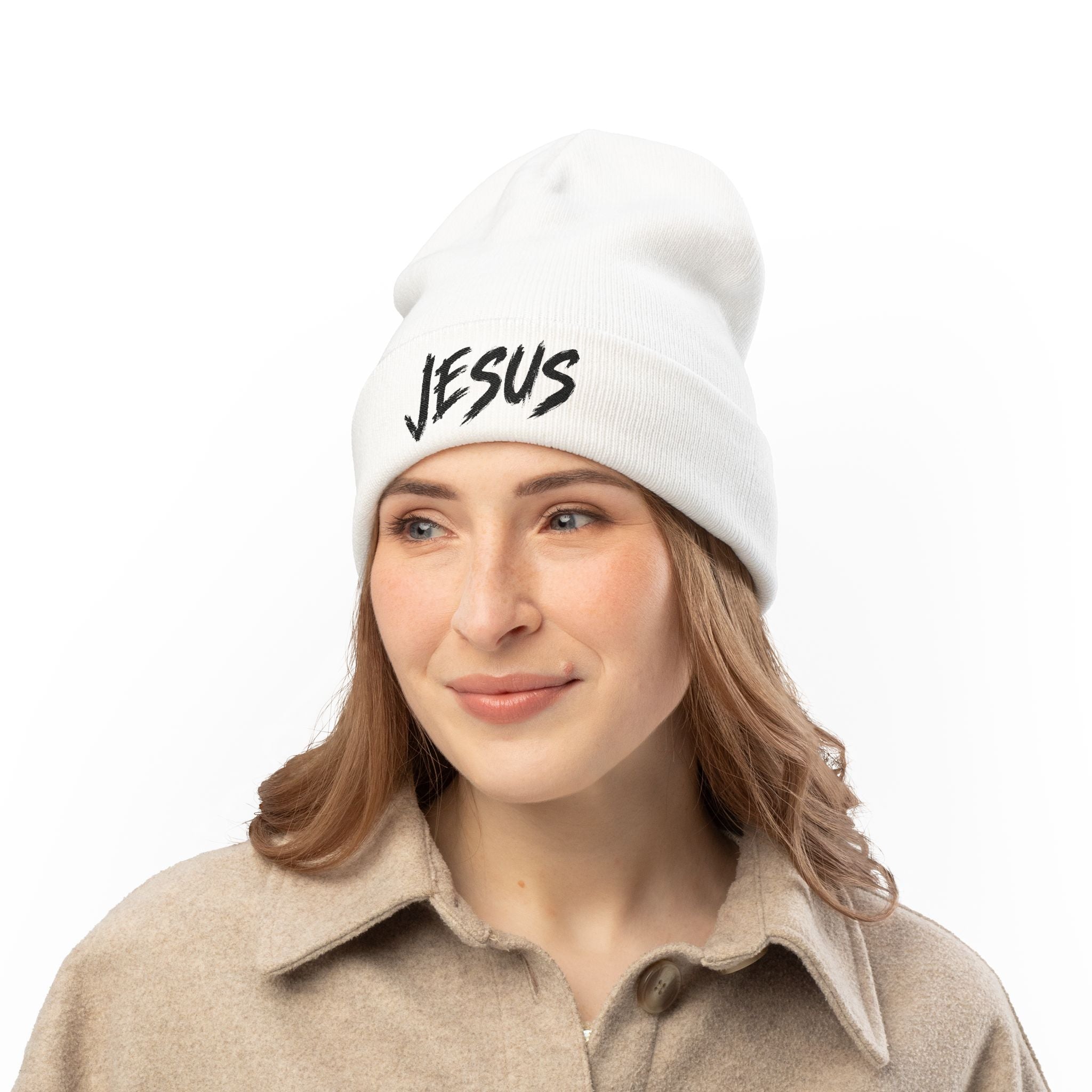 Jesus Beanie (Stitched Black)
