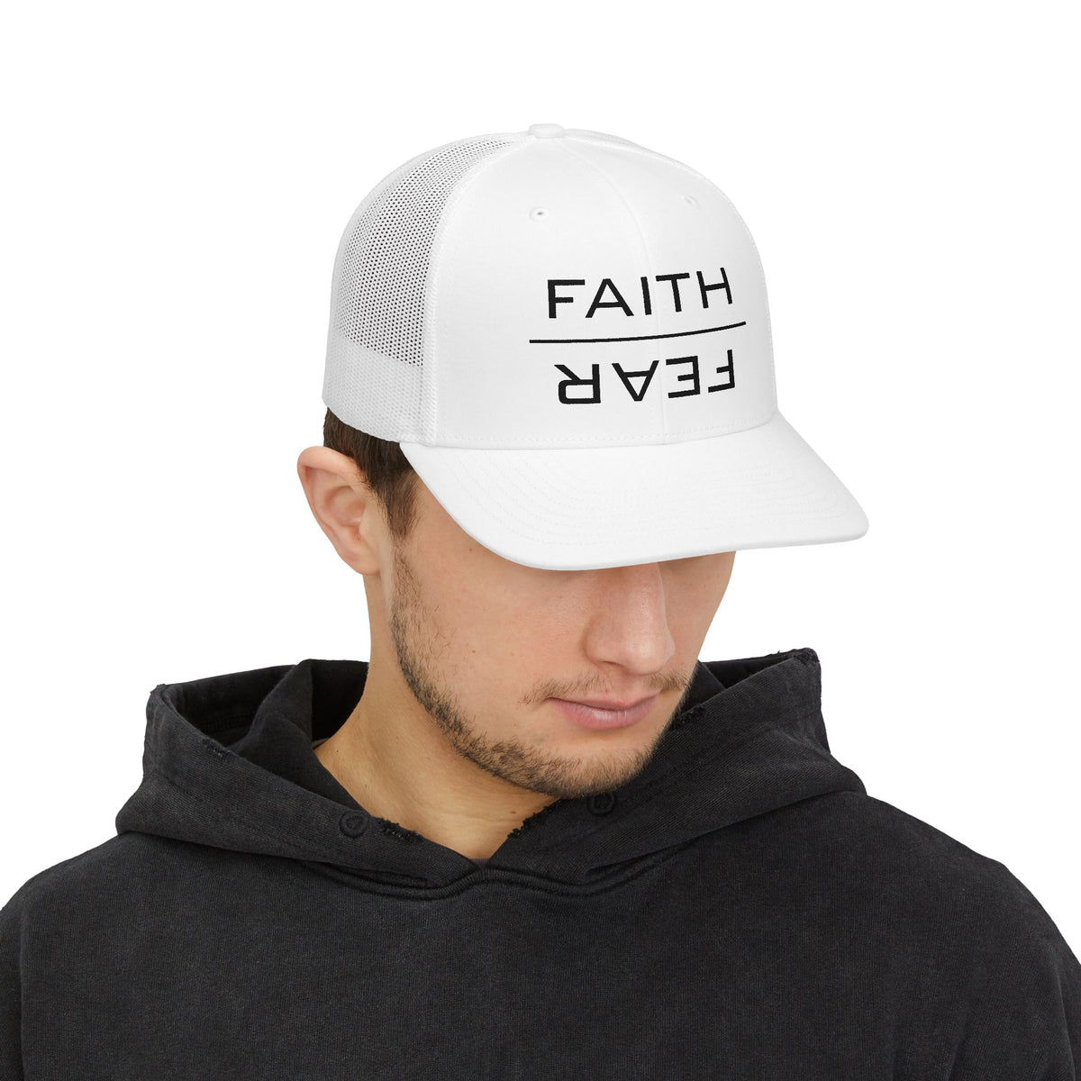 Faith Over Fear Trucker Hat
