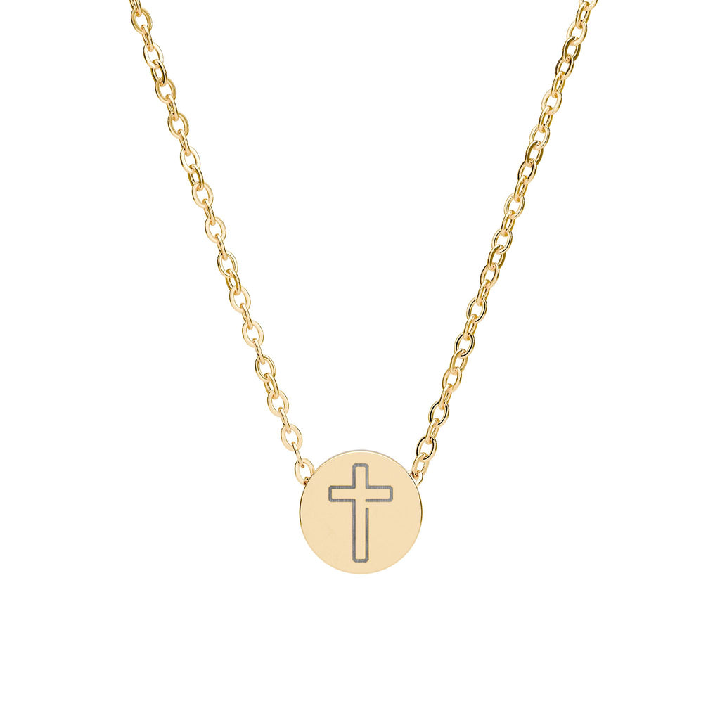 Mini Engraved Cross