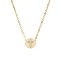 Mini Engraved Cross