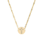 Mini Engraved Cross