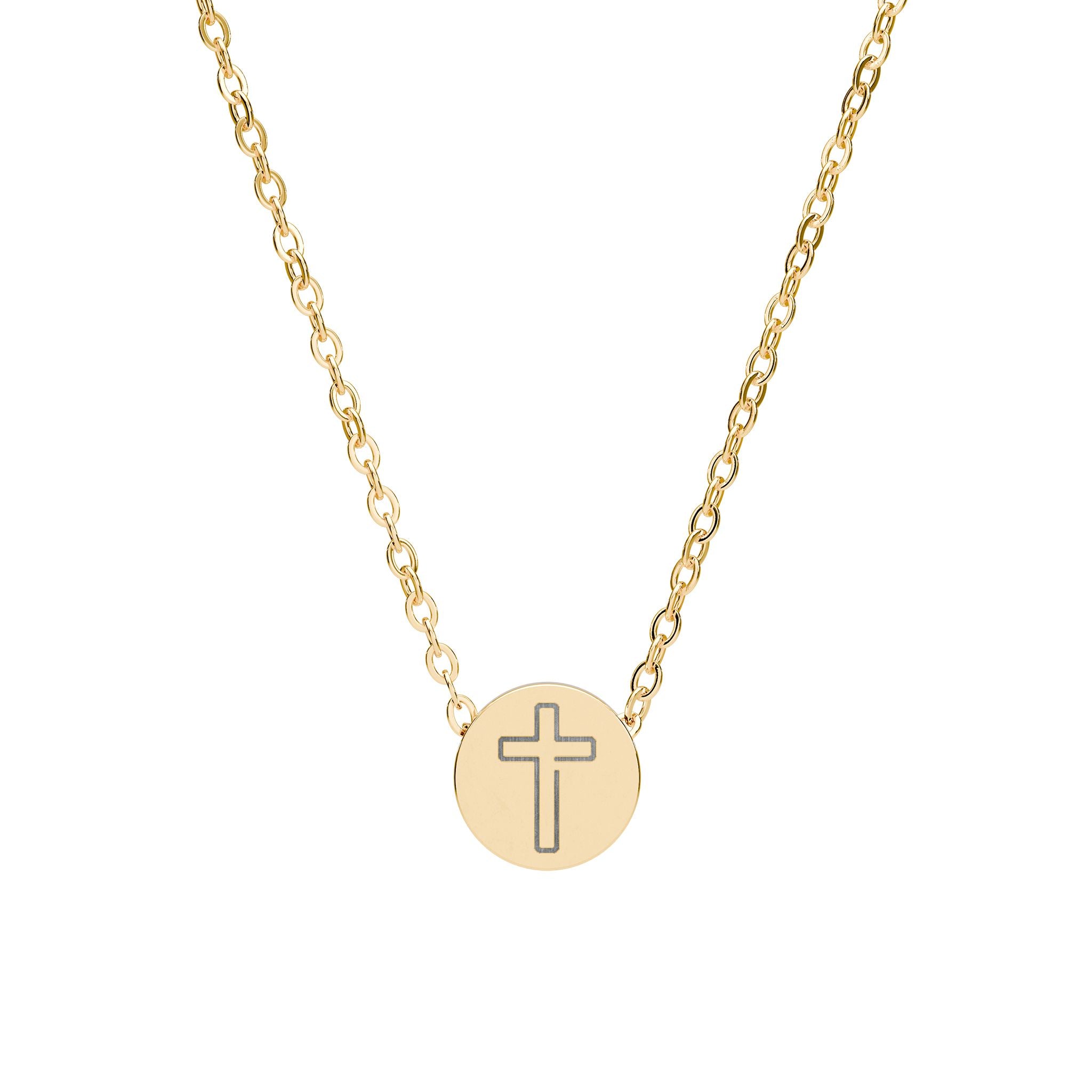 Mini Engraved Cross