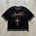 Anointed Royalty - Premium Black Graphic T-Shirt