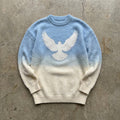 Heaven Sent - Premium Sky Blue Ombre Sweater