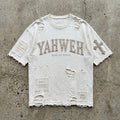 Eternal Reign - Premium Distressed Ivory T-Shirt